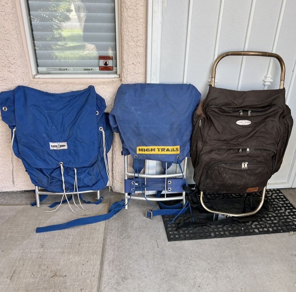 External Frame Backpacks / Backpacking, Hiking