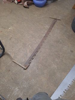 Vintage Two-man Crosscut Saw