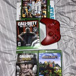 Xbox One S 500gb Including Games And Controller