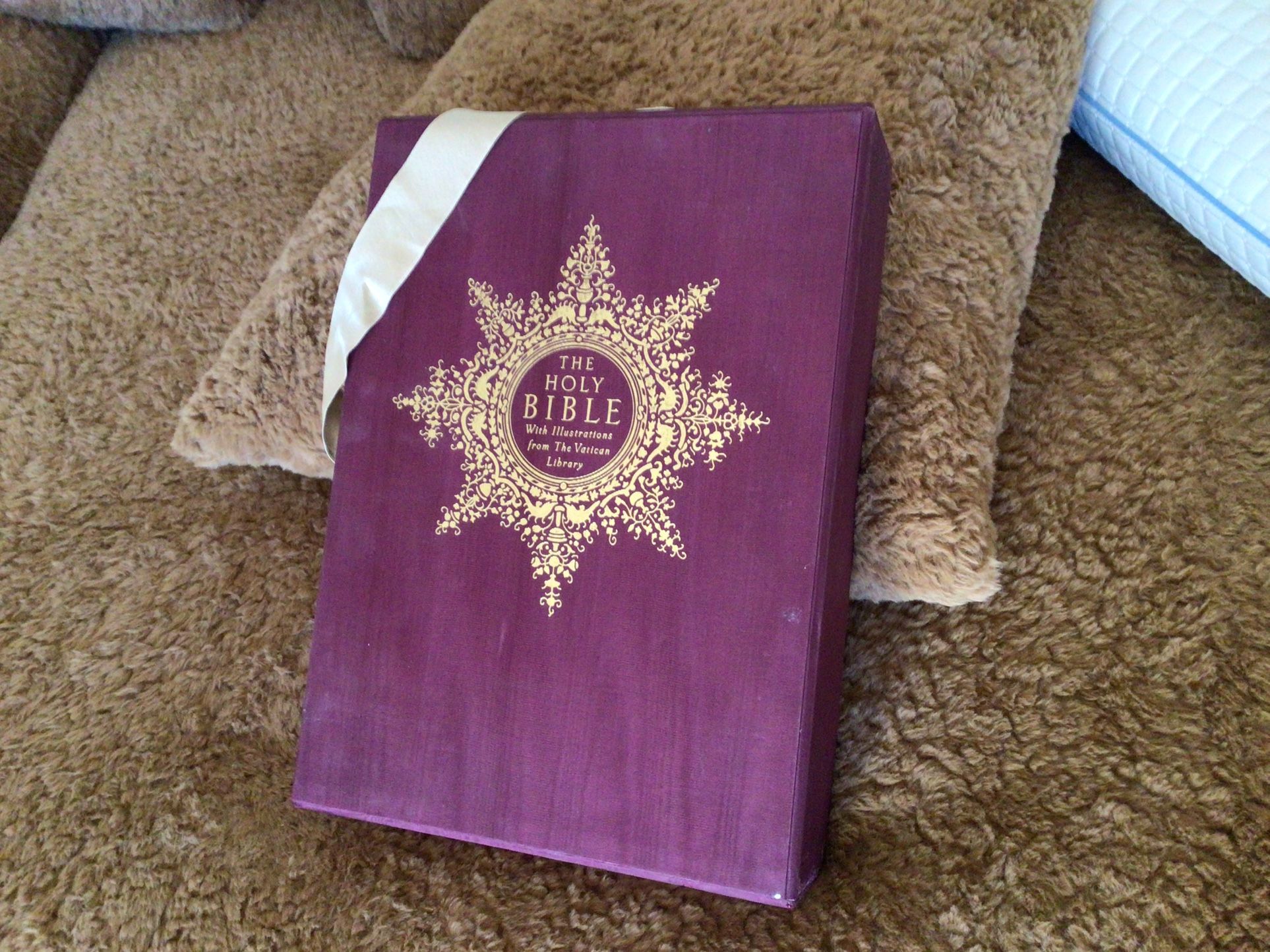 Holy Bible . Top quality . Huge Size . Color Artwork ....