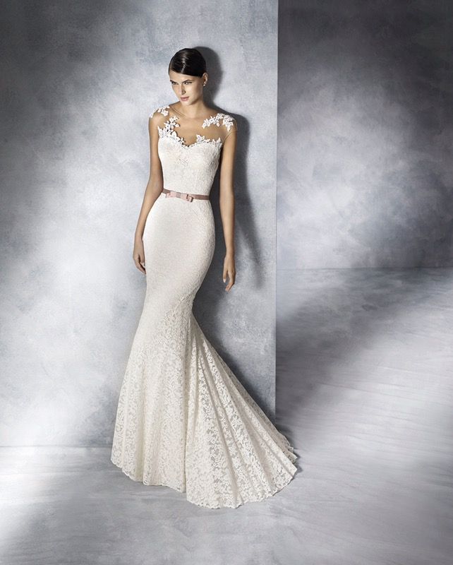 Pronovias wedding gown