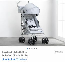 New Baby Gap stroller/ compact stroller/ fold up stroller