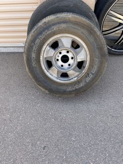 16 inch Chevy Tahoe wheels