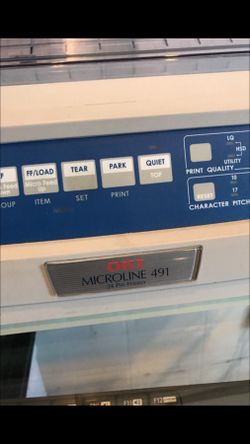 Oki Microline 491 printer