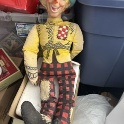 Vintage 1965 Wizard of Oz - Scarecrow Doll Promotional 23" Purina