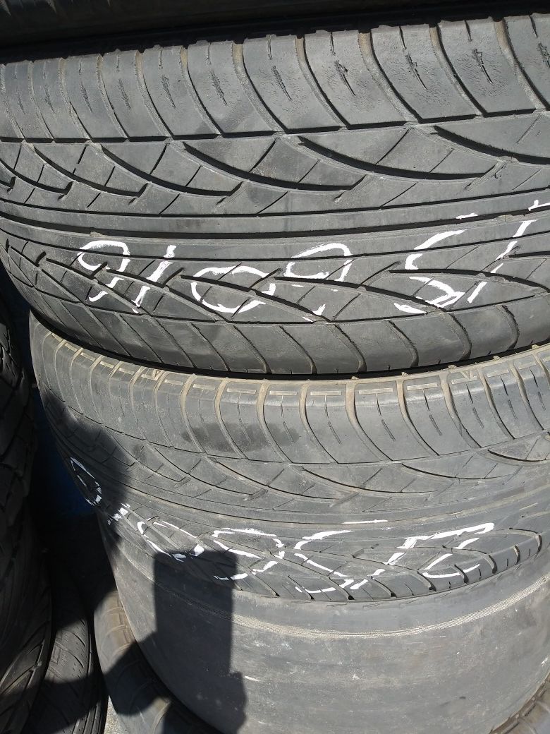Tire 215 60 16 each instaled EL MOFLES