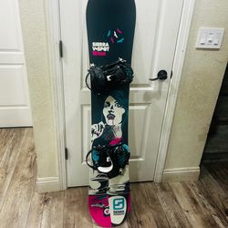 SIERRA SNOWBOARD WITH BINDINGS 151cm