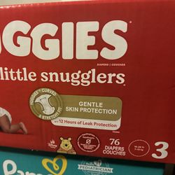 Huggies Little Snugglers Size 3 76ct