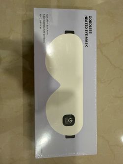 Heated face mask