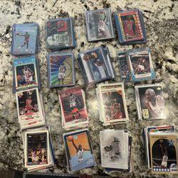 Michael Jordan Basketball Card Collection Of 375 Cards