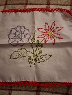 Servilleta artesanal hecha a mano