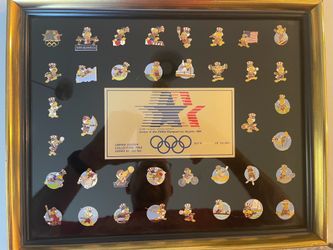 1984 Los Angeles Olympics Pin Set Complete