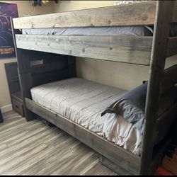 Twin Bunk beds Bedroom Set