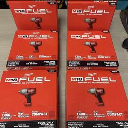 Milwaukee New 1/2" High Torque Impact Wrench Fuel $250 Each One 