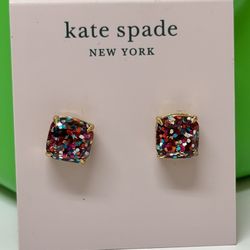 Kate Spade New York Mini Small Square Studs Earrings
