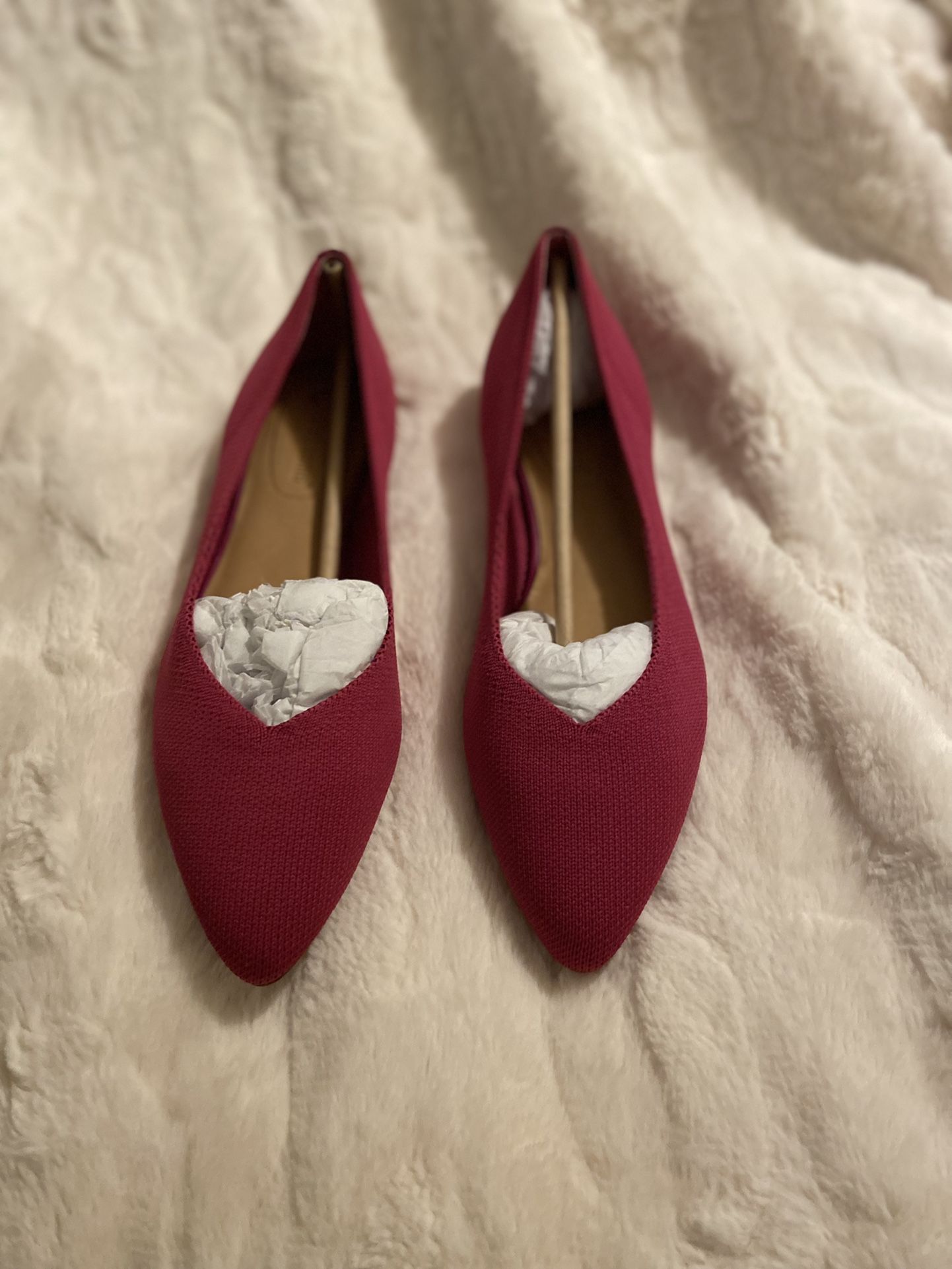 Corso Como Fushia Flats Shoes 