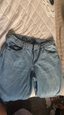 target mid rise barrel jeans