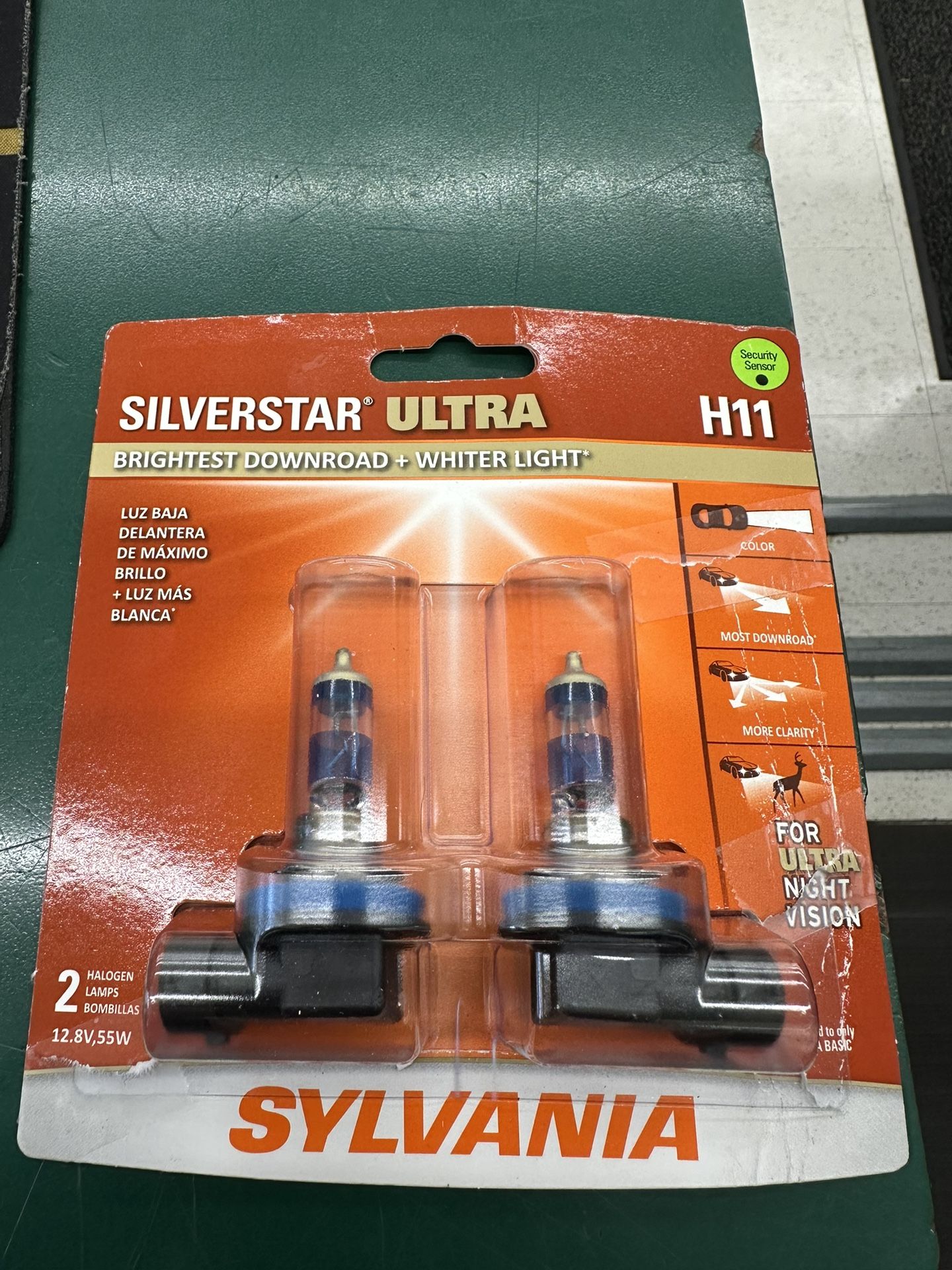 H11 HALOGEN HEADLIGHTS FOR SALE SYLVANIA ULTRA 