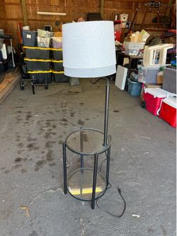 End table lamp