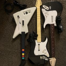Guitar Hero Rock Band Accessories Xbox And Ps 