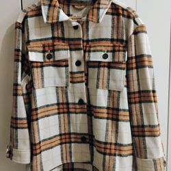 Girl Flannel Jacket 