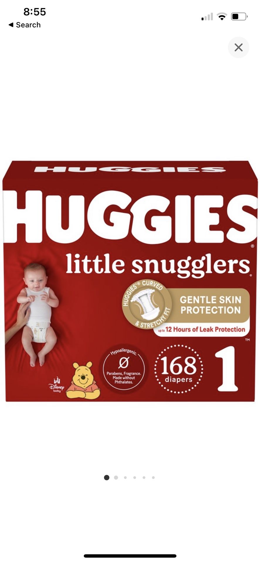 huggies diapers size 1 