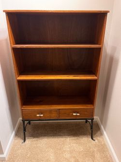 Bookshelf with drawers