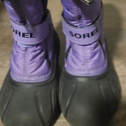 Purple Sorel Boots 