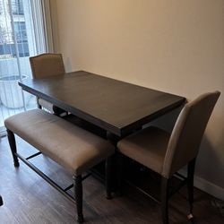 Ashley Furniture Lettner 6-Piece Counter Height Dining Room Set