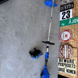 80v kolbat dual string weed eater  