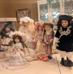 Porcelain dolls