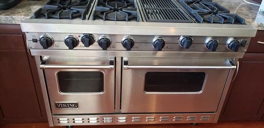 VIKING 48" STOVE PROFESSIONAL SERIES WORKS PERFECT