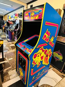 Ms Pacman Original Arcade - Full Size; 50+ games