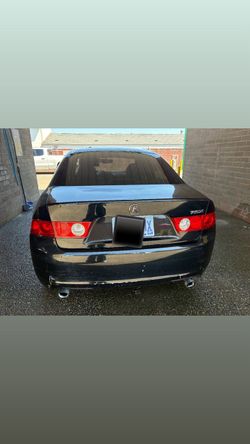 Acura TSX Black Sedan
