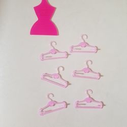 barbie clothes  hangers  bundle 