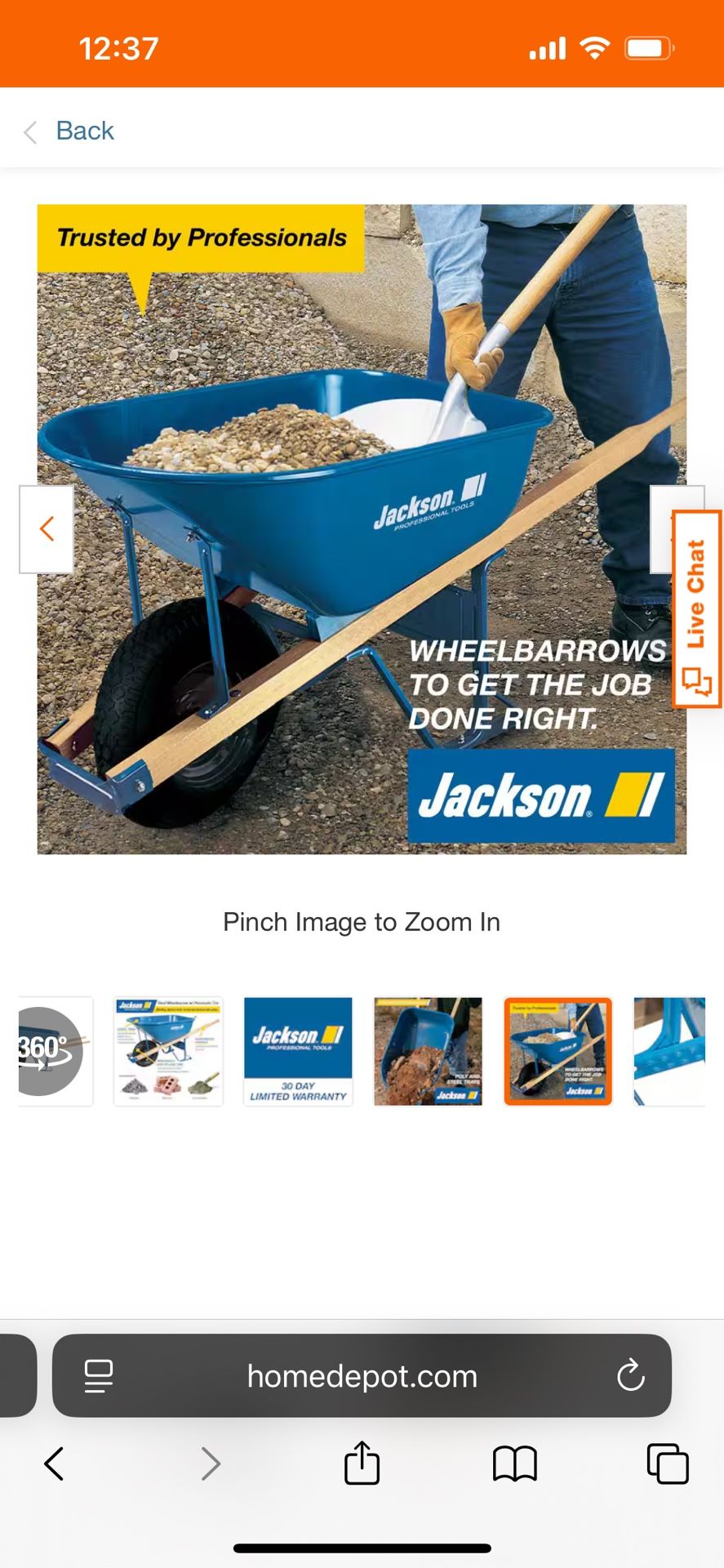 Jackson Wheel Barrel