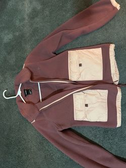 Pink north face jacket