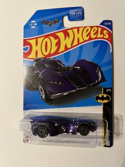 Hot Wheels Batman Arkham Asylum Batmobile DC Batman