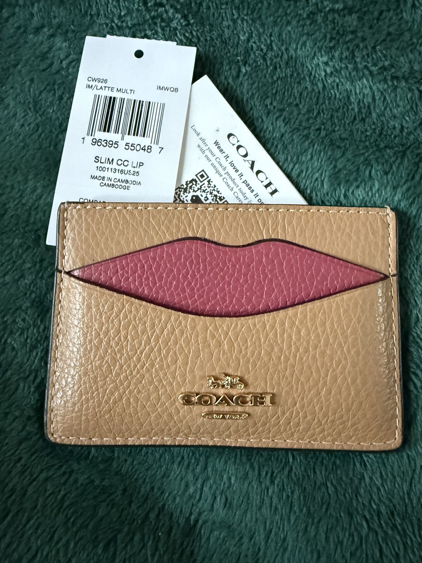 COACH Lip Card Holder