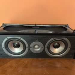 Polk Audio CS10 Center Channel Speaker, Exc Cond. 