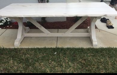 8’ Farmhouse Dining Room Table - Custom