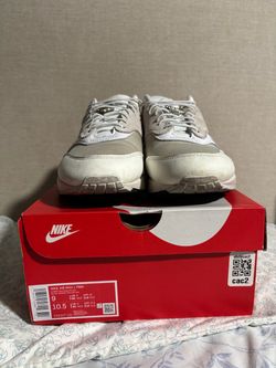 Nike Air Max 1 PRM Summit White Size 9