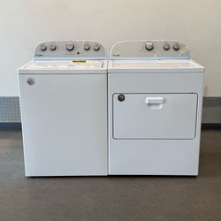 2024 Whirlpool Super capacity plus washer and electric dryer delivery available
