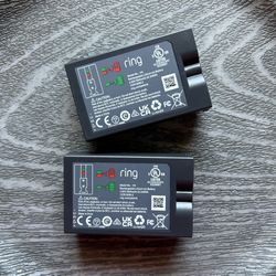 Ring V4 Batteries with Charger
