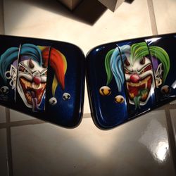 Specialty Air Brushed Mustang Side Louvers