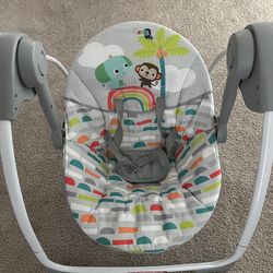 Portable baby swing