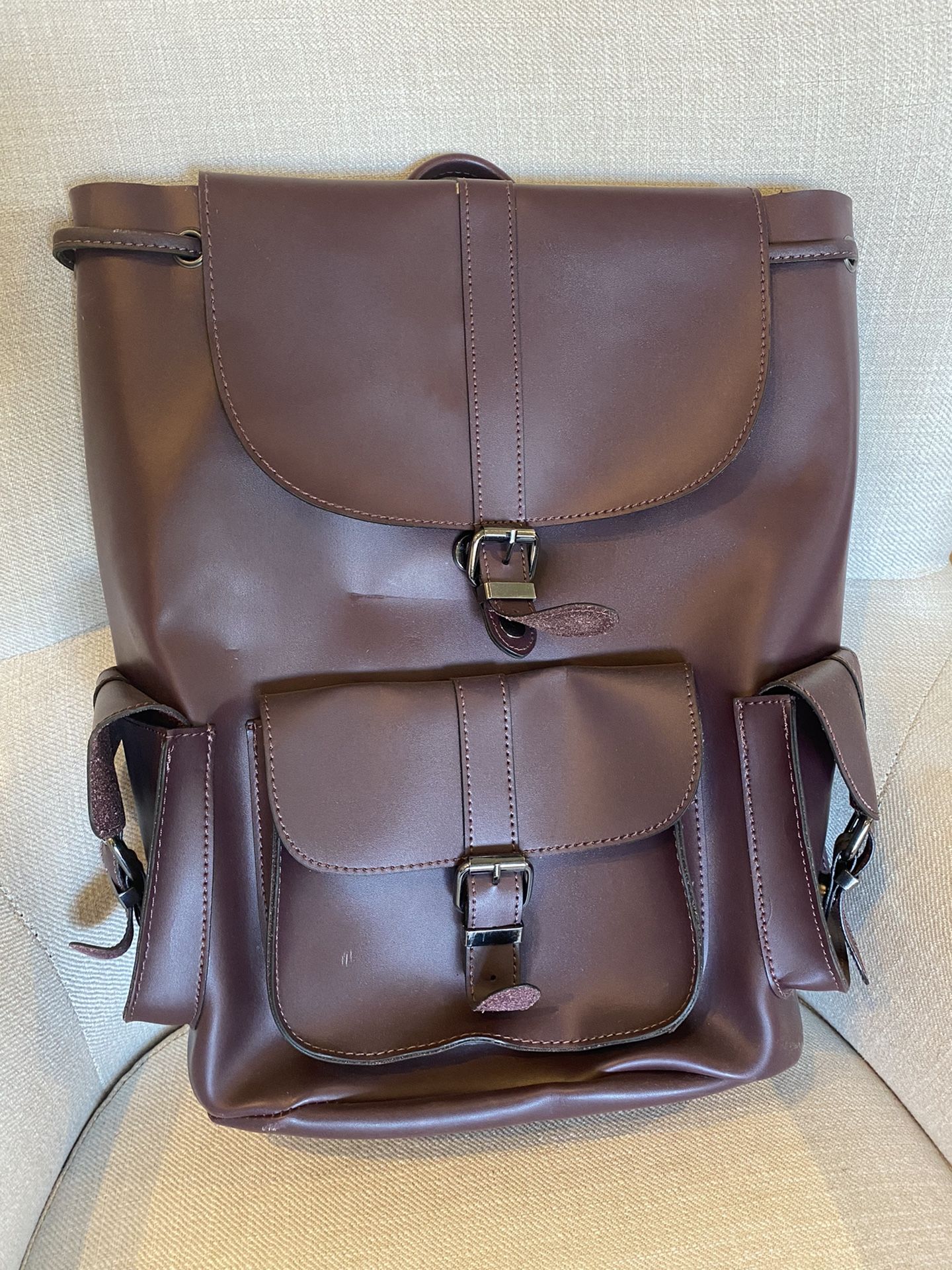 Aldo Leather Backpack