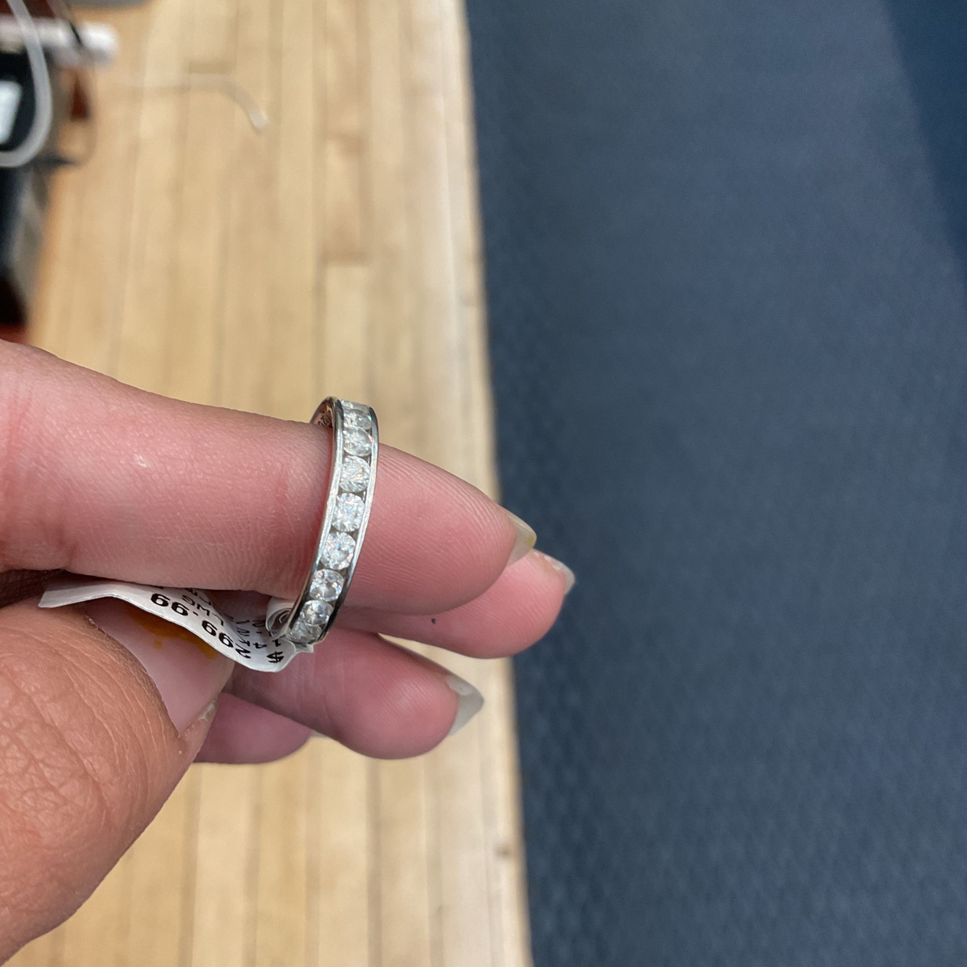 14k WG Infinity Ring 