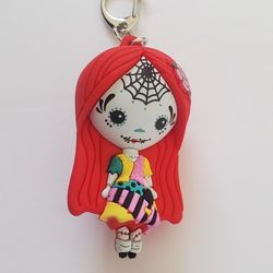 Disney The Nightmare Before Christmas Sally Figural Bag Clip Keychain