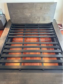 Restoration Hardware bed frame